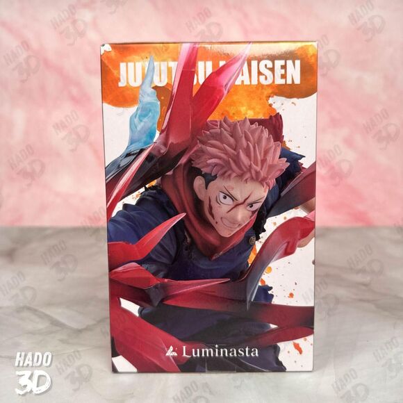 Jujutsu Kaisen Sukuna JJK Luminasta Black Flash Yuji Itadori Figure SEGA NEW US - Picture 5 of 7